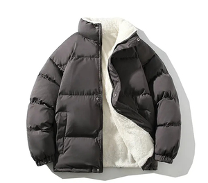 Latest Model Custom Wholesale Nylon Men's Decoded Hooded Puffer Jacket Detachable Hood Puffer <b>Coat</b> Jacket - Product Image 5