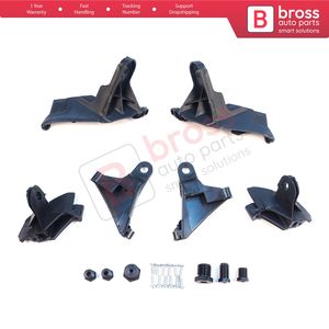 Soportes de Reparación de Faros Delanteros BHL17+BHL18 Izquierdo y Derecho para Clase E W211 S211 2002-2009 A2118201314 A2118201414 - Product Image 2