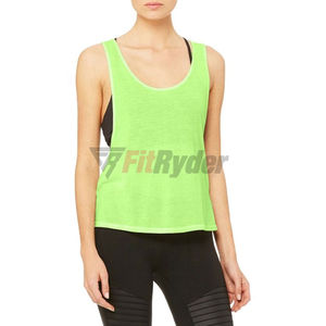 Débardeur Homme Grande Taille 2024 Sans Manches Respirant Tricoté Séchage Rapide Effet Délavé Coupe Ajustée Personnalisable OEM Prix de Gros - Product Image 4