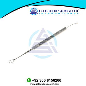 Branquias oftálmicas Welsh Lens Loop y sonda muy delgadas con instrumentos de microcirugía de dentado Ocular Muscle Loop - Product Image 2