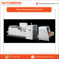 Máquinas para hacer bolsas de papel con mango plano completamente automáticas de alto estándar Grado 50-720 pcs/min Velocidad de bolsa Mejor precio Planta de fabricación