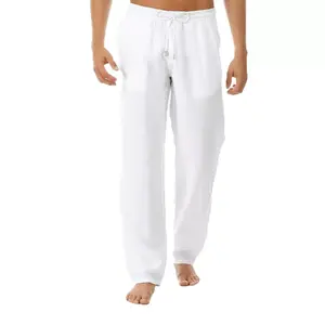 Pantalon homme 100% coton de qualité supérieure 2022 dernière conception vente en gros couleur personnalisée taille Style ODM - Product Image 3