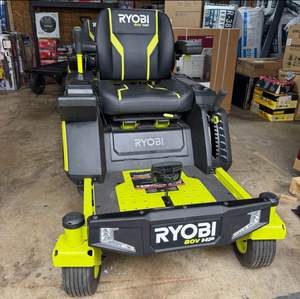 RYOBIS 48 volts Brushless 54 pouces 115 Ah batterie électrique équitation zéro tour tondeuse de haute qualité avec nouveau rabais. - Product Image 5