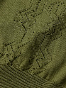 Polo de manga corta ecológico para hombre, venta al por mayor, nueva moda juvenil, tendencia, cuello en V, prendas de punto transpirables, ocio informal - Product Image 4