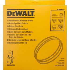 Para hojas de sierra de banda estacionarias Dewalt, corte de uso general para DW738-9 - Product Image 1