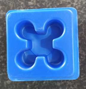 Plástico PVC de color azul, moldes para embalaje - Product Image 1