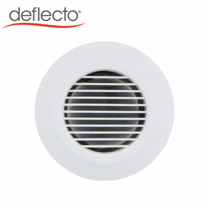 <span class=keywords><strong>Grille</strong></span> d'aération ronde 3 ''/4''/5 ''en plastique antirouille 150MM/200MM Installation murale <span class=keywords><strong>Grille</strong></span> d'aération en plastique HVAC - Product Image 2