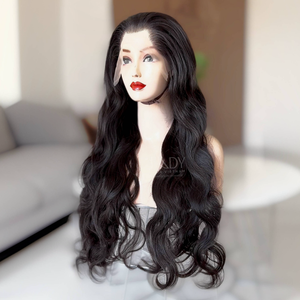 Peluca de cabello humano vietnamita 100% de la mejor calidad, pelucas frontales de encaje de colores naturales, grado de cabello virgen - Product Image 4