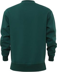 Sudadera de cuello redondo Lisa personalizada al por mayor para hombre detalle de bolsillo jersey con hombros caídos ropa de calle Sudadera con capucha de moda - Product Image 2