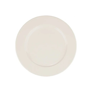 Plato Plano de Porcelana Blanco Premium Bonna Banquet de 23 cm, Apto para Lavavajillas, Plato Clásico para Cena y Servir en Fiestas - Product Image 1
