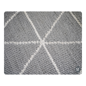 Outdoor Cotton High Pile Rug Lightweight and Foldable <b>Mat</b> for Camping <b>Beach</b> Backyard or Picnic Waterproof and UV Resistant - Product Image 1