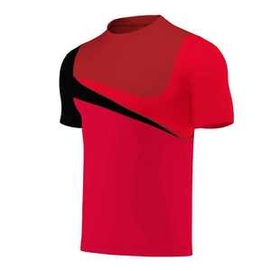 Maillot de football léger maillot de football personnalisé tissu de performance respirant prix d'usine gros haut d'entraînement en vrac - Product Image 4
