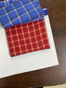 Tela de Camisería de Algodón Premium, Diseño a Cuadros, Técnica de Tejido, Acabado Suave para Uso Diario en la Oficina para Chicas - Suministro al por Mayor - Product Image 3