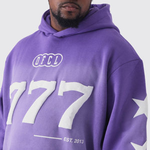 เสื้อฮู้ดดี้คุณภาพพรีเมียมปี 2024 แบบฟอกสี ล้างกรด สำหรับฤดูหนาว เนื้อผ้าฟลีซ ระบายอากาศได้ดี กันลม ดีไซน์ OEM ราคาส่งถูก - Product Image 3