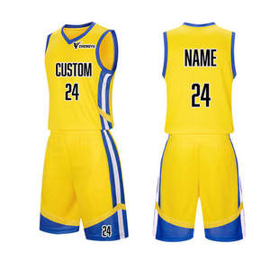Ensemble de maillots de basket-ball avec logo personnalisé, respirant, taille 5XL, uniforme personnalisé avec broderie par sublimation et design élégant - Product Image 4