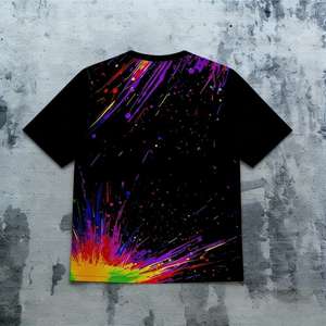 T-shirt pour homme en sublimation |   100% coton biologique |   Impression de logo personnalisé |   T-shirt graphique grande taille |   Tricoté |   Écologique - Product Image 4