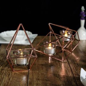 Soporte de luz de té con forma de cilindro hecho a mano de Metal plateado de lujo moderno, Decoración de mesa votiva de cena, uso doméstico, novedad - Product Image 3