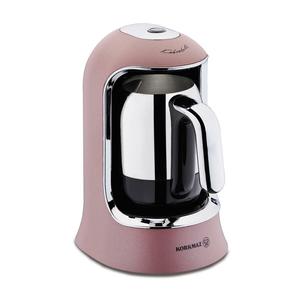 Korkmaz A860-06 Kahvekolik Rosagold/macchina da caffè cromata - Product Image 1