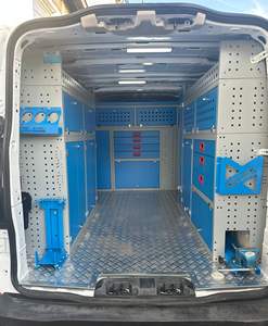 Système d'étagères modulaires pour fourgonnettes OEM, solution de rangement professionnelle pour véhicules, usage industriel, 13 tiroirs, structure démontable - Product Image 5