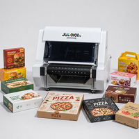 Máquina Impresora de Bolsas de Papel de Alta Velocidad Jucolor, 10-40m/min, Impresión en una Sola Pasada, Alimentador Automático, Impresora de Cajas de Envío para Cosméticos