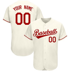 Maillot de baseball respirant à col en V et manches courtes pour homme, 220g, imprimé par transfert thermique, personnalisable, le plus vendu en gros 2025 - Product Image 3