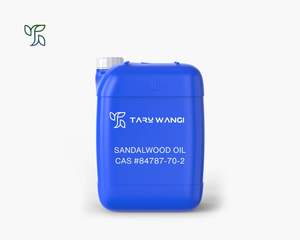 Huile de bois de santal OEM ODM en marque privée, 25 kg, pure, distillée à la vapeur, pour l'aromathérapie, l'hydratation, le parfum, le savon, le spa, le yoga, la méditation - Product Image 1