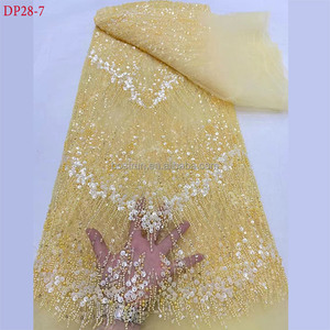 <span class=keywords><strong>DP28</strong></span> afrique dentelle tissu français net dentelle brodé français dentelle broderie tissu mariage - Product Image 4