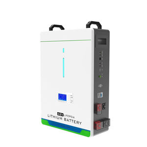 ก้อนแบตเตอรี่ลิเธียมไอออน48โวลต์51.2โวลต์5kwh 10kwh 100AH Lifepo4 200ah เก็บพลังงานแสงอาทิตย์รอบลึกติดผนัง