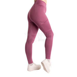 Pantalon équestre logo personnalisé OEM collants d'équitation en polyester spandex de haute qualité culottes les plus vendues - Product Image 6
