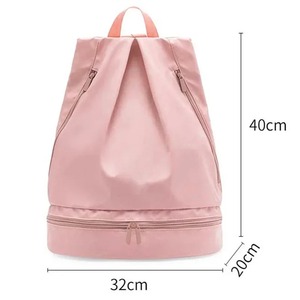 Large Capacity Waterproof Sports Gym Backpack Zipper Multifunction Fitness Yoga Swim <b>Bag</b> Eco-Friendly Cover for <b>Men</b> Women's - Product Image 6