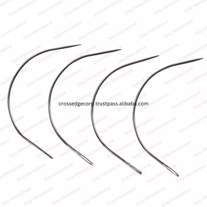 Aiguilles C fabriquées en usine accessoires de couture outil d'extension de cheveux aiguille incurvée pour coudre dans les aiguilles de cheveux de tissage de trame - Product Image 4