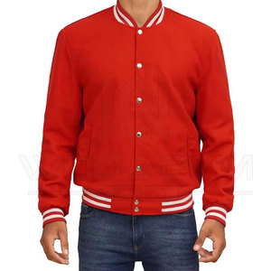 Men's Professional High Quality Winter Varsity Jacket Custom Baseball Letterman Casual Windproof Breathable Stand Embroidery - Product Image 3
