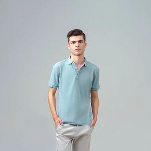 Vente en gros 100% coton impression broderie logo polo pour hommes polo de golf uni vierge polos personnalisés fabriqués par HP - Product Image 1