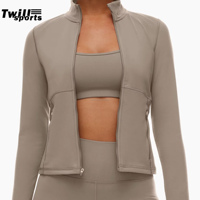 Conjunto Deportivo de Punto Transpirable con Logotipo Personalizado 2025 para Mujer, 3 Piezas, Sujetador Deportivo Sin Costuras, Leggings de Cintura Alta, Ropa Ajustada para Entrenamiento y Yoga