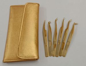 ชุดแหนบต่อขนตาปลอมทำจากสแตนเลสไฟเบอร์มีความแม่นยำป้องกันไฟฟ้าสถิตย์ดีไซน์ล่าสุดสำหรับมืออาชีพ - Product Image 5