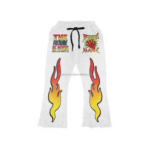 Pantalons de survêtement et sweat à capuche Jogging Homme Costumes Hommes Survêtement Flare Baggy Survêtements personnalisés pour hommes Survêtement - Product Image 3