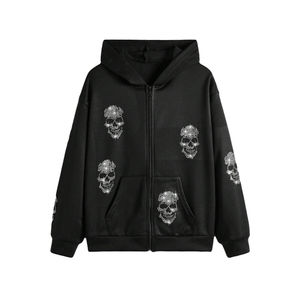 Custom Made Cotton Blended Latest Design Cotton Blended Men <b>Rhinestone</b> <b>Hoodies</b> New Arrival Men <b>Rhinestone</b> <b>Hoodies</b> - Product Image 1