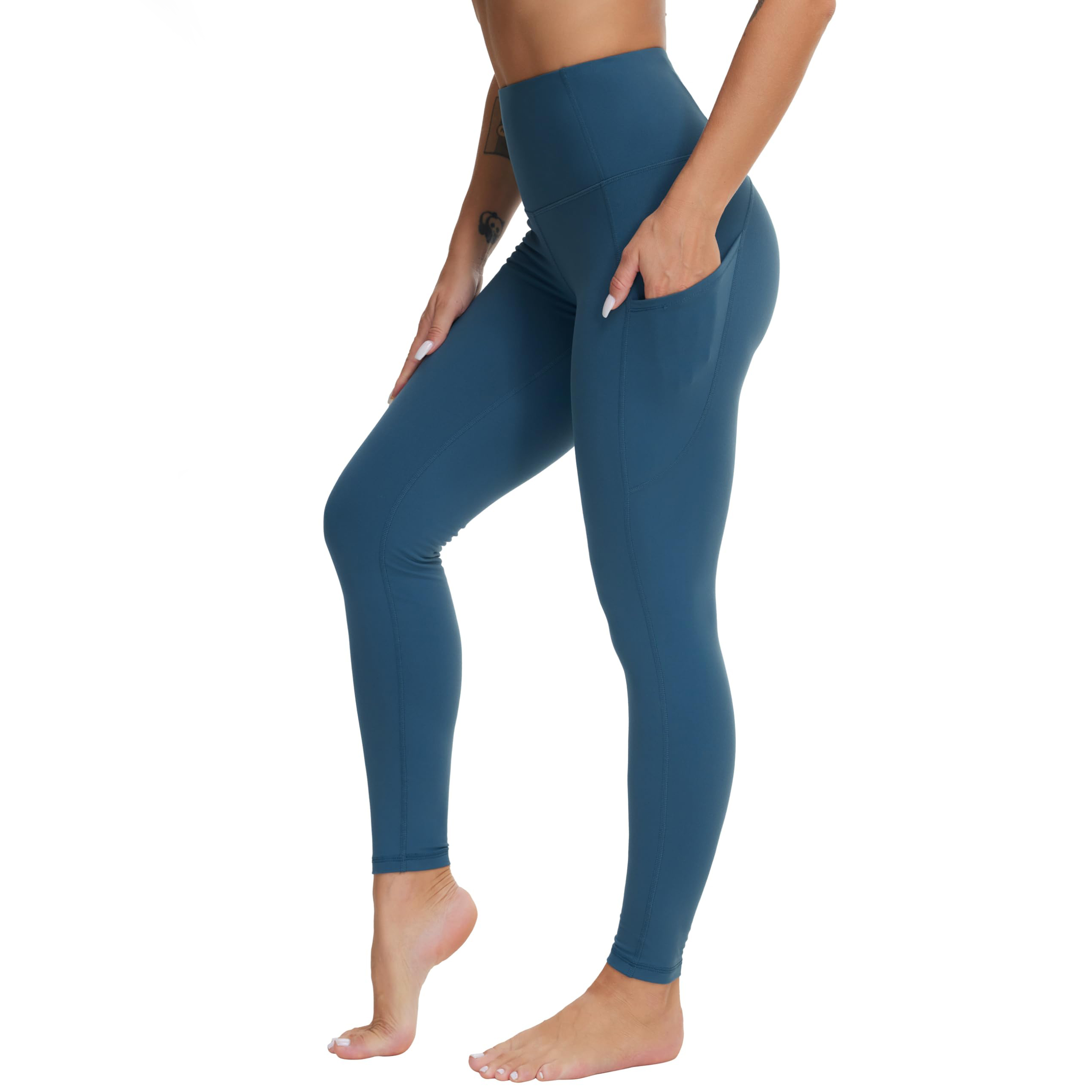 Custom Made High Waisted Yoga Leggings Tummy Control Leggings Sports Wear Fitness Tights Yoga Pant Leggings for Women