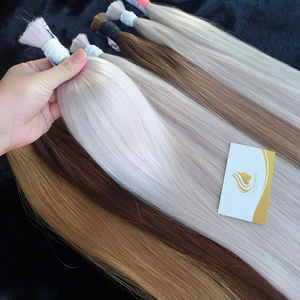 Venta al por mayor de extensiones de cabello humano de grado Remy ruso vietnamita paquetes a granel envío gratis peluca India cruda modelo precio al por mayor - Product Image 2