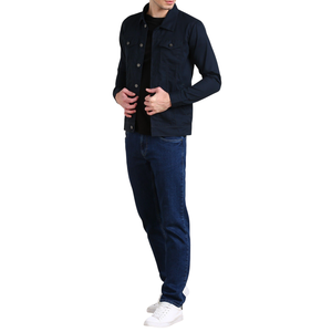 Chaqueta de lona de alta calidad para hombre con múltiples bolsillos de ajuste limpio y estilo de ropa de calle Vintage para moda urbana y looks Casuales - Product Image 6