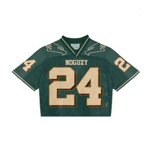 เสื้อฟุตบอลอเมริกันแขนสั้นพิมพ์ลายออกแบบได้ตามต้องการ - Product Image 3