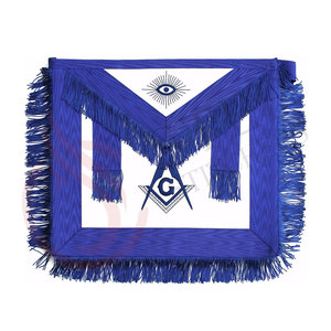 New Craft Masonic <b>Master</b> Masons Lambskin Leather Apron with Pocket Regalia - Product Image 5