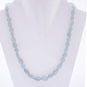 Collar de Cuentas con Nudo de Piedras Preciosas, Joyería Hecha a Mano con Cianita para Unisex, Estilo Étnico, Regalo, Uso Diario, Ocasiones Festivas - Product Image 1