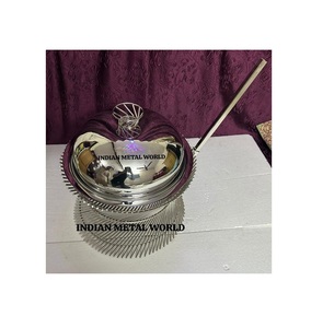 Plato de frotamiento diseño admirable Ramadán que sirve olla caliente de acero inoxidable de la mejor calidad para vajilla comida que sirve olla caliente - Product Image 3