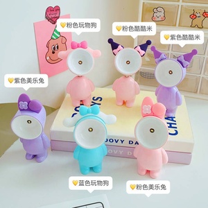 2025 Mini Phim Hoạt Hình LED Ánh Sáng Ấm Áp Đèn Máy Tính Để Bàn Dễ Thương Nhựa Xách Tay Đọc Sách Ánh Sáng DIY Dán Cho Trang Trí Nội Thất Món Quà Cho - Product Image 3