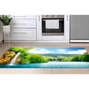 Tapis Cascade dans la Forêt Profonde, Tapis de Décoration Intérieure, Tapis Vue Forêt, Tapis Doux à Poils Longs - Product Image 4