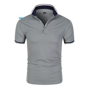 Polo al por mayor de alta calidad para ropa informal, Camisa de algodón 100%, polos transpirables de talla grande para hombre - Product Image 6