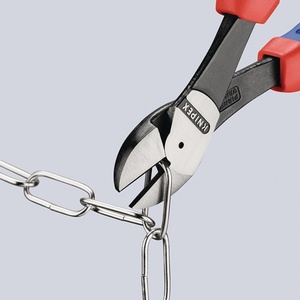 Alicates de corte lateral pulidos KNIPEX de alta resistencia de 250 mm con mangos de alicates multicomponentes Form 0 - Product Image 5