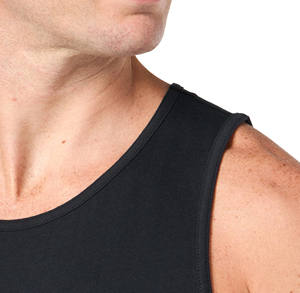 Camisetas sin mangas de entrenamiento personalizadas para hombres, venta al por mayor, sin mangas, transpirable, de secado rápido, chaleco de gimnasio para entrenamiento, ropa de calle atlética de verano - Product Image 5