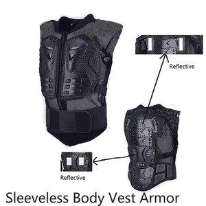 Blouson de moto avec protections homologuées CE, blouson de moto de course professionnel avec protections pour les épaules, les coudes et le dos - Product Image 6